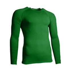 Precision Childrens/Kids Essential Baselayer Long-Sleeved Sports Shirt - S, Green