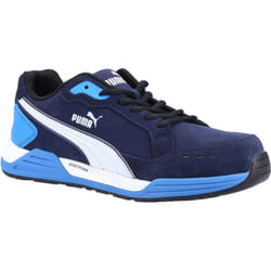 Puma Safety Mens Airtwist Low S3 Leather Safety Trainers - 11 UK, Blue