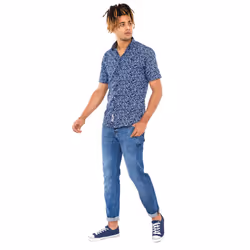 Duke Mens Taurus D555 Denim 1959 Stretch Kingsize Jeans - 30L, Blue