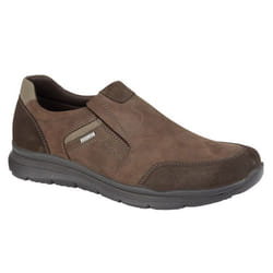 IMAC Mens Leather Casual Shoes - 7.5 UK, Brown
