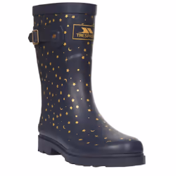 Trespass Womens/Ladies Celeste Printed Wellington Boots - 5 UK, Midnight