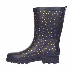 Trespass Womens/Ladies Celeste Printed Wellington Boots - 4 UK, Midnight