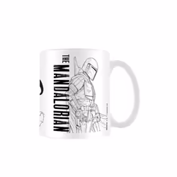 Star Wars: The Mandalorian Line Art Mug
