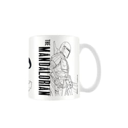 Star Wars: The Mandalorian Line Art Mug