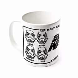 Star Wars Expressions Of A Stormtrooper Mug