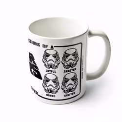 Star Wars Expressions Of A Stormtrooper Mug