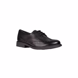 Geox Girls Agata D Patent Leather School Shoes - 6 UK Child, Black