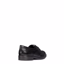 Geox Girls Agata D Patent Leather School Shoes - 6 UK Child, Black