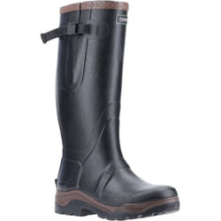 Cotswold Unisex Adult Compass Rubber Wellington Boots - 4 UK, Black