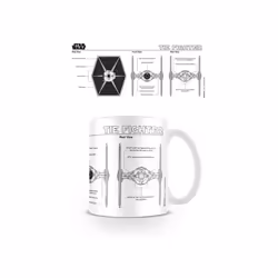 Star Wars Tie Fighter Sketch Mug