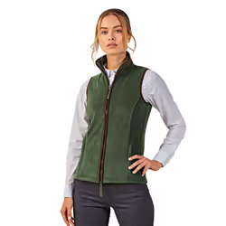 Premier Womens/Ladies Artisan Fleece Gilet - S, Moss Green/Brown