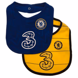 Chelsea FC Baby Bibs (Pack Of 2)