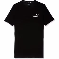 Puma Mens ESS Logo T-Shirt - S, Black