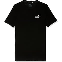 Puma Mens ESS Logo T-Shirt - S, Black