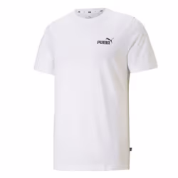 Puma Mens ESS Logo T-Shirt - XS, White