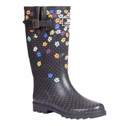 Trespass Womens/Ladies Samira Printed Wellington Boots - 4 UK, Black