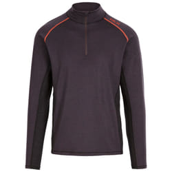 Trespass Mens Stan Thermal Top - L, Dark Grey Marl