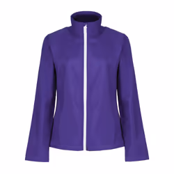Regatta Professional Womens/Ladies Printable Soft Shell Jacket - 18 UK, Purple/White