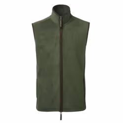 Premier Mens Artisan Fleece Gilet - S, Moss Green/Brown
