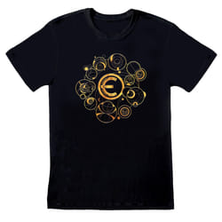 Marvel Unisex Adult Eternals System T-Shirt - M, Black