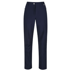 Regatta Great Outdoors Womens/Ladies Geo Softshell II Regular Leg Trousers - 16, Navy