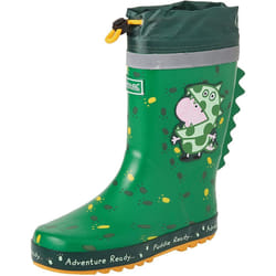 Regatta Childrens/Kids Puddle Peppa Pig Wellington Boots - 1 UK, Green