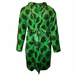 Celtic FC Boys Dressing Gown - 5-6 Years, Green/Black