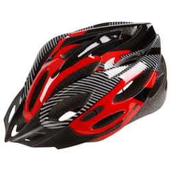Trespass Adults Unisex Crankster Cycling Helmet - S/M, Red X