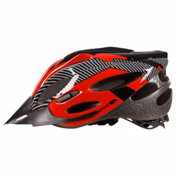 Trespass Adults Unisex Crankster Cycling Helmet - S/M, Red X