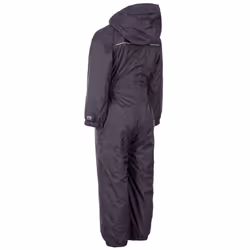 Trespass Childrens/Kids Button Rain Suit - 5-6 Years, Dark Grey