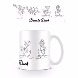 Disney Sketch Donald Duck Mug