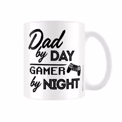 Pyramid International Dad By Day Gamer By Night Mug