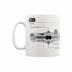 Star Wars Millennium Falcon Sketch Mug