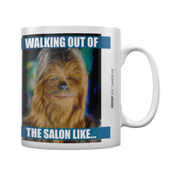 Star Wars Walking Out Of The Salon Mug