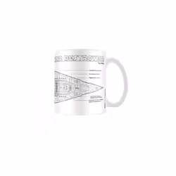 Star Wars Star Destroyer Sketch Mug