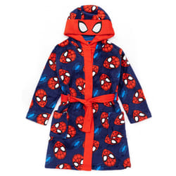 Spider-Man Childrens/Kids Robe - 9-10 Years, Blue/Red