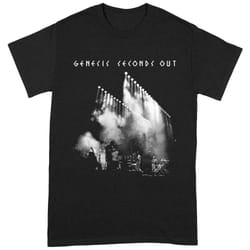 Genesis Unisex Adult Seconds Out T-Shirt - XXL, Black/White