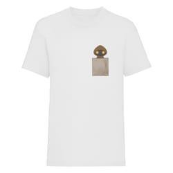 Star Wars Unisex Adult Jawa Pocket T-Shirt - XXL, White