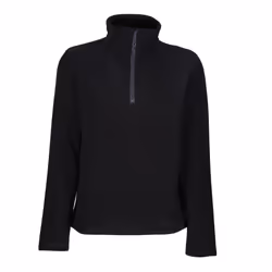 Regatta Mens Honestly Made Recycled Half Zip Fleece - XS, Black