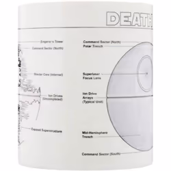 Star Wars Death Star Sketch Mug