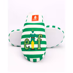 Elf Womens/Ladies Buddy Christmas Slippers - 7 UK-8 UK, Green/White