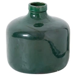 Hill Interiors Ceramic Vase - 23cm x 23cm x 23cm, Green