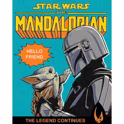 Star Wars: The Mandalorian Hello Friend Canvas Print
