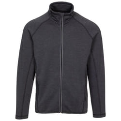 Trespass Mens Tembering Layered Long-Sleeved Active Top - S, Dark Grey Marl