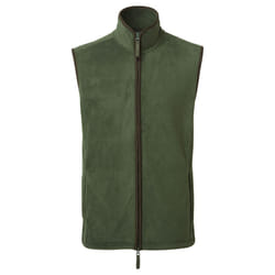 Premier Mens Artisan Fleece Gilet - S, Moss Green/Brown