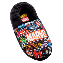 Marvel Avengers Boys Slippers - 2 UK, Black