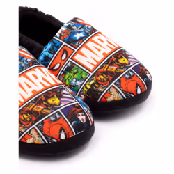 Marvel Avengers Boys Slippers - 2 UK, Black