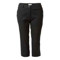 Craghoppers Womens/Ladies Kiwi Pro II Cropped Trousers - 10 UK, Black