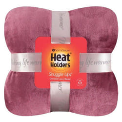 Heat Holders Blanket - One Size, Cherry Red