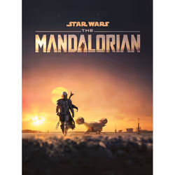 Star Wars: The Mandalorian Dusk Canvas Print
